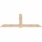 Ekena Millwork Eugene Smooth Timber Gable Bracket, Douglas Fir, 72"W x 33"H x 1 1/2"D x 5 1/2"F, 11/12 Pitch GBW072X33X0206EUG00SDF - alternate 4